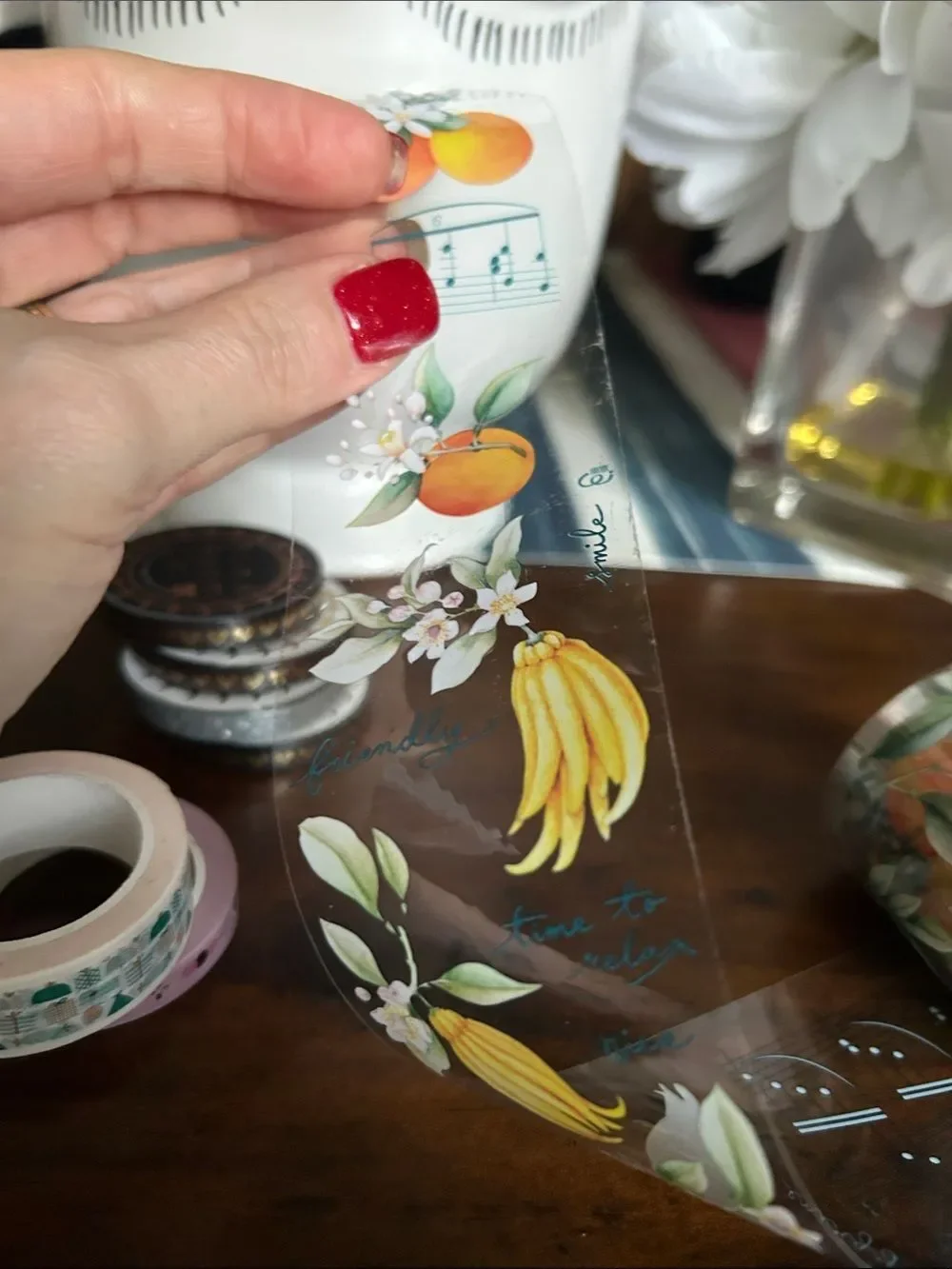 Bundle Washi tapes new and like new 8 items